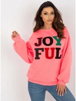 Mikina EM BL 617 5.00X fluo růžová Mikina EM BL 617 5.00X fluo růžová