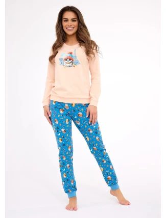 Pyžamo Cornette 467/426 Paris long/r S-2XL dámské Pyžamo Cornette 467/426 Paris long/r S-2XL dámské