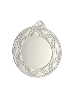 Celková stříbrná medaile s místem pro vložení