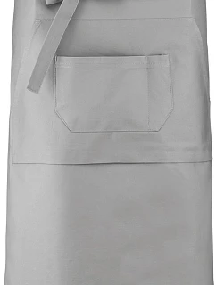 Kariban K 887 Barová zástěra středně dlouhá 20.K887 light grey