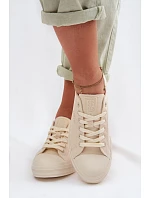 Dámské tenisky Big Star TT274818 Béžové