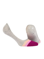 Dámské vzorované ponožky se silikonem