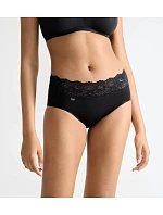 Sloggi Romance – midi kalhotky z bavlny Supima® s krajkou Sloggi