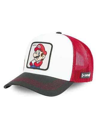 Capslab Super Mario Bros Trucker baseballová čepice - CL/SMB/1/MARB