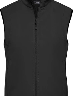 Daiber JN 138 Dámská 3-vrstvá softshellová vesta 02.0138 black
