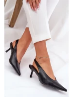 Lakované Lodičky S Odkrytým Patou Černé Emmizola Lakované Lodičky S Odkrytým Patou Černé Emmizola