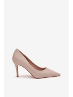 Dámské lodičky z eko kůže béžové Sivana