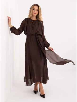 Šaty MI SK 27580.02 tmavě hnědé