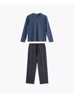 Pyžamo Atlantic NMP-389 long/r S-2XL pánské Pyžamo Atlantic NMP-389 long/r S-2XL pánské