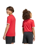 Adidas Dětské tričko Entrada 26 Tee červená JZ6674