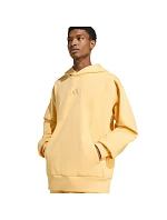 Pánská mikina adidas All Szn Fleece Hoodie žlutá KT3105 pánské