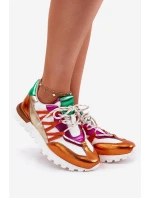 Kožené Polobotky Tenisky Dámské Artiker 56C1737 Multicolor Kožené Polobotky Tenisky Dámské Artiker 56C1737 Multicolor