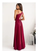 Dlouhé šaty  001420 bordó - With You