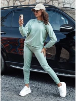 MILIAN mint dámská tepláková souprava FashionStreet AY1109 MILIAN mint dámská tepláková souprava FashionStreet AY1109