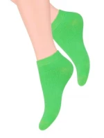 Hladké dámské ponožky Steven art.052