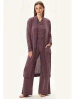 Henderson Dámský župan 41948 Fudge S-XL Henderson Dámský župan 41948 Fudge S-XL