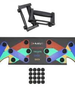 Multifunkční push-up deska HMS PU10 černá
