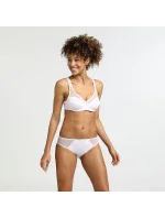 Dámské kalhotky z bio bavlny DIM GENEROUS COTTON BIO SLIP - DIM - bílá Dámské kalhotky z bio bavlny DIM GENEROUS COTTON BIO SLIP - DIM - bílá