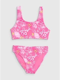 Dívčí dvoudílné plavky 4F 4FJRSS25UBKSF051-90A