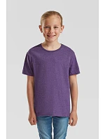 Fruit of the Loom Kids Iconic 150 T Dětské tričko 16.1023 heather grey