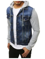 Pánská džínová bunda modrá TX3293 Pánská džínová bunda modrá TX3293