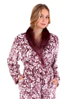 Dámský župan Flora 2556 4803  mauve wine - Vestis