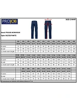 ProJob 2530 Waistpants Service (84-120) Pracovní kalhoty 64.530S navy ProJob 2530 Waistpants Service (84-120) Pracovní kalhoty 64.530S navy
