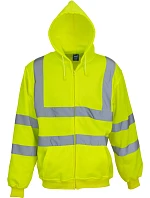 Yoko HVK 07 Hi-Vis mikina s kapucí 79.VK07 hi vis yellow Yoko HVK 07 Hi-Vis mikina s kapucí 79.VK07 hi vis yellow