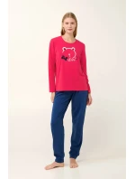 Vamp - Dámské pyžamo s roztomilým potiskem 19957 - Vamp