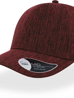 Atlantis Headwear Battle 6 panelová baseballová kšiltovka "Battle" 33.0134 red