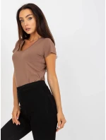 Tričko B 012.83P hnědá Tričko B 012.83P hnědá
