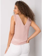 Dámský top DHJ TP 13317.25P světle růžová Dámský top DHJ TP 13317.25P světle růžová