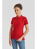 Fruit of the Loom Lady-Fit 65/35 Polo Dámské piqué polo 16.3212 red Fruit of the Loom Lady-Fit 65/35 Polo Dámské piqué polo 16.3212 red