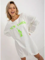 Mikina VI BL 3212.15X bílo-zelená