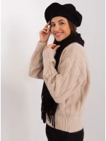 Dámský baret 231305.91P černý - FPrice Dámský baret 231305.91P černý - FPrice