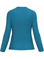 Kariban K 382 Dámské tričko do V s dl. rukávem 20.K382 tropical blue