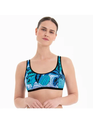 Style Laila Top Care-bikini-horní díl 6518-1 jasně modrá - Anita Care