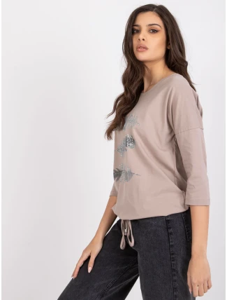 Halenka RV BZ 0226.34P tmavě lila Halenka RV BZ 0226.34P tmavě lila