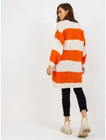 Svetr TW SW BI M3022.29X oranžová Svetr TW SW BI M3022.29X oranžová