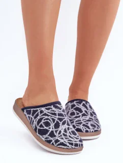 Lesklé Dámské Pantofle Inblu CT000028 Modré