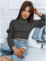 Dámský svetr BUFALO tmavě šedý FashionStreet MY1427
