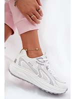 Dámské sportovní tenisky Big Star TT274325 HI-POLY SYSTEM Bílé