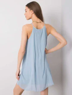 Šaty D50019Y30245A1 světle modré