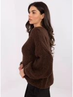 Jumper MI SW 1610.18 tmavě hnědý