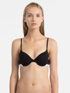 Podprsenka s kosticí F3784E-001 černá - Calvin Klein