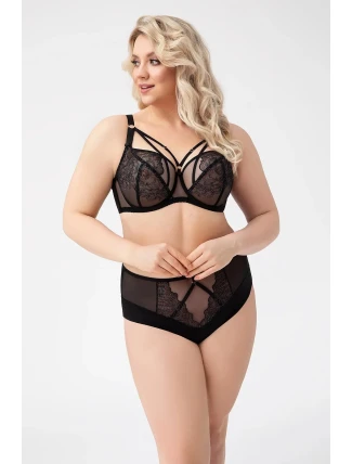 Dámská podprsenka soft Gorsenia K 746 Molly černá - Gorsenia