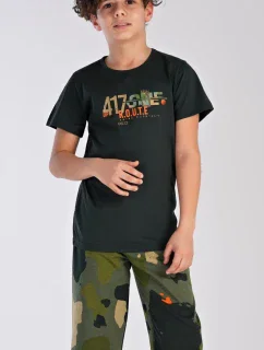 Dětské pyžamo kapri Army