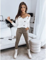 Dámský svetr RIGLA ecru FashionStreet MY1634