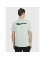 Pánské tričko s potiskem 4F 4FWSS25TTSHM2239-47S Pánské tričko s potiskem 4F 4FWSS25TTSHM2239-47S