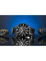 Pánské hodinky Giewont Chronograph Sapphire Black GW3970-B4